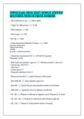 EDPNA Comprehensive A&plus; Bundle &vert; Expert-Verified Answers and Complete Exam Review