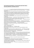 NUR 330 FINAL EXAM REVIEW SI &vert; NUR 330 FINAL EXAM STUDY GUIDE &vert; PRACTICE QUESTIONS & ANSWERS 2026&sol;2027