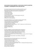 NUR 330 EXAM &num;4 NCLEX QUESTIONS &vert; NUR 330 EXAM 4 PRACTICE QUESTIONS & ANSWERS &vert; COMPREHENSIVE STUDY GUIDE 2026&sol;2027