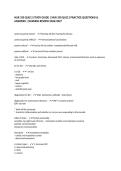 NUR 330 QUIZ 2 STUDY GUIDE &vert; NUR 330 QUIZ 2 PRACTICE QUESTIONS & ANSWERS &vert; NURSING REVIEW 2026&sol;2027&NewLine;&NewLine;