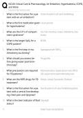 National Council Licensure Examination &lpar;NCLEX&rpar; Critical Care and Pharmacology Exam Study Guide 2026&sol;2027 Accurate Questions with Correct Detailed Solutions &vert;&vert; 100&percnt; Guaranteed Pass Newest Version