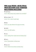 NSG 6435 WEEK 7 QUIZ FINAL&NewLine;PREPARATION 2026 VERIFIED&NewLine;SOLUTIONS INCLUDED&NewLine;