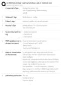 Air Methods Critical Care Exam Complete Study Guide 2026&sol;2027 Accurate Questions with Correct Detailed Solutions &vert;&vert; 100&percnt; Guaranteed Pass Newest Version