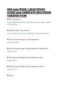 NSG 6435 WEEK 7 QUIZ STUDY&NewLine;GUIDE 2026 COMPLETE SOLUTIONS&NewLine;VERIFIED PASS&NewLine;