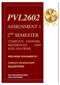 PVL2602 ASSIGNMENT 1 SEMESTER 2 2026 - COMPLETE ANSWERS