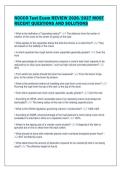 NCCCO Test Exam REVIEW 2026&sol;2027 MOST&NewLine;RECENT QUESTIONS AND SOLUTIONS&NewLine;