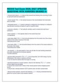 NCCCO Test Exam 2026&sol;2027 UPDATED&NewLine;QUESTIONS WITH ANSWERS GRADED A&plus;