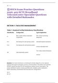  BTCS Exam Practice Questions  &NewLine;2026&colon; 400 SCTE Broadband &NewLine;TelecomCenter Specialist Questions &NewLine;with Detailed Rationales  