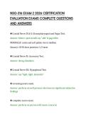 NSG-316 EXAM 2 2026 CERTIFICATION&NewLine;EVALUATION EXAMS COMPLETE QUESTIONS&NewLine;AND ANSWERS&NewLine;
