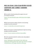 NSG-316 EXAM 3 2026 EXAM REVIEW SOLVED&NewLine;QUESTIONS AND CORRECT ANSWERS&NewLine;GRADED A&plus;