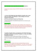 TNCC Precourse Study Guide Practice Exam &vert; Complete Questions & Verified Answers &lpar;2026 ENA 9th Edition Update&rpar;