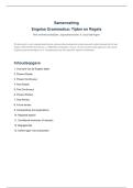 Samenvatting Engelse Grammatica &ndash; Alle Tijden&comma; Reported Speech & Conditional Sentences