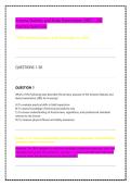 Arizona Statutes and Rules Exam &lpar;SRE&rpar; &vert; Complete  Practice Questions & Verified Answers &lpar;2026&ndash;2027 Registrar of Contractors Guide&rpar;
