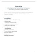 Samenvatting Duitse Grammatica &ndash; Naamvallen&comma; Wechselpr&auml;positionen & Werkwoordvervoeging
