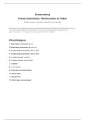 Samenvatting Franse Grammatica &ndash; Werkwoorden&comma; Pass&eacute; Compos&eacute; & MRS VANDERTRAMP