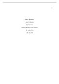 BUS 411 Unit 1 Tesla Inc Final &vert; written Task &vert; 2026 Update with complete solutions&period;