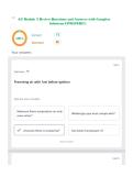 G3 Module 3 Review Questions and Answers with Complete Solutions UPDATED&excl;&excl;&excl;&excl;&period;