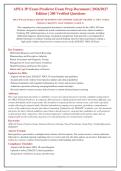 APEA 3P Exam Predictor 2026-2027 &vert; 200 Verified Questions with Rationales &vert; Graded A&plus; &vert; 100&percnt; Exam Simulation