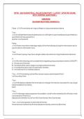 NFHS 2025 BASKETBALL RULES EXAM PART 1 LATEST UPDATED EXAM&vert;&NewLine;WITH VERIFIED QUESTIONS &plus;&NewLine;ANSWERS&NewLine;GUARANTEED PASS&vert; GRADED A&plus;
