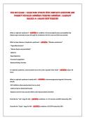NUR 265 Exam 1 Exam 2026 UPDatE WitH COmPLEtE QUEStiONS aND&NewLine;CORRECt DEtaiLED aNSWERS &lpar;VERiFiED aNSWERS&rpar; &vert;aLREaDY&NewLine;GRaDED a&plus;&vert;BRaND NEW VERSiON&excl;&excl; 