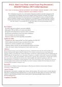 PALS Red Cross Final Exam 2026-2027 &vert; 200 Verified Questions with Rationales &vert; A&plus; Graded Practice Test &vert; Latest Guidelines&NewLine;&NewLine;