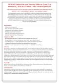 NUR 265 Medical-Surgical Nursing Midterm Exam 2026-2027 &vert; 200&plus; Verified Questions with Detailed Rationales &vert; Graded A&plus; &vert; Latest NCLEX-Style Practice Test