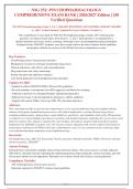 NSG 552 Psychopharmacology Exam Bank &vert; 250 Questions & Rationales &vert; 2026&sol;2027 Edition