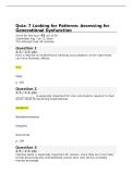 EDCO 820 Quiz 7&colon; Looking for Patterns&mdash;Assessing for Generational Dysfunction &vert; Questions and Answers &vert; 2026 Update &vert; 100&percnt; Correct&period;