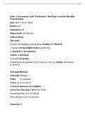 EDCO 820 Quiz 8&colon; Assessment and Treatment&mdash;Working Towards Healthy Functioning &vert; 20 Questions and Answers &vert; 2026 Update &vert; 100&percnt; Correct&period;