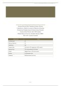NUR 6111&colon; ADVANCED NURSING PRACTICE I - SPRING 2026 UPDATE &vert; QUESTIONS AND ANSWERS &vert; WITH COMPLETE SOLUTIONS - WILLIAM PATERSON UNIVERSITY&period;