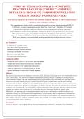 NURS 142 Exam 1 &lpar;Class 1 & 2&rpar; Practice Bank &vert; 250 MCQs&comma; Rationales & 2026&sol;2027 Updates