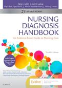 Nursing Diagnosis Handbook&NewLine;An Evidence-Based Guide to Planning Care