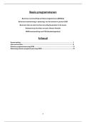 Samenvatting Basis programmeren &lpar;D0E63A&rpar; KULeuven &plus; Examenvraag  18&sol;20 eerste zit