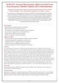 NURS 6521 Advanced Pharmacology Midterm & Final Exam Practice Q&A 2026&sol;2027 - Walden University