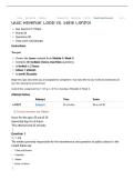 EDUC 648 Quiz 3&colon; Revenue&mdash;Local vs&period; State Control &vert; 30 Questions and Answers &vert; 30&sol;30 &vert; 2026