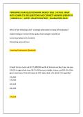 PEREGRINE EXAM QUESTION BANK NEWEST 2026 &vert; ACTUAL EXAM&NewLine;WITH COMPLETE 300 QUESTIONS AND CORRECT ANSWERS &lpar;VERIFIED&rpar;&NewLine;&vert; GRADED A&plus; &vert; LATEST UPDATE 2026&sol;2027 &vert; GUARANTEED PASS&period;
