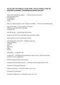 NCA 622 TEST TWO MODULE 5 STUDY GUIDE &vert; NCA 622 MODULE 5 PRACTICE QUESTIONS & ANSWERS &vert; COMPREHENSIVE REVIEW 2026&sol;2027