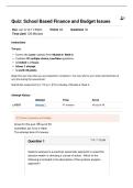 EDUC 648 Quiz 1-6 Bundle with complete solutions&period;