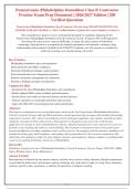 Pennsylvania &lpar;Philadelphia&rpar; Demolition Class B Contractor Practice Exam &vert; 200 Verified Questions & Answers &vert; 2026&sol;2027 Edition &vert; OSHA Compliance & Philadelphia Code