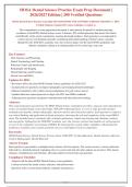 HOSA Dental Science Practice Exam 2026-2027 &vert; 200 Verified Q&A with Rationales