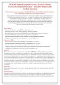 NUR 265 Medical-Surgical Nursing Exam 2 - Ultimate Practice Exam &lpar;2026&sol;2027&rpar;