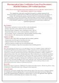 CNPR & Pharmaceutical Sales Certification Exam 2026&colon; 250 Verified Questions & Rationales &vert; Pass on Your First Try&NewLine;&NewLine;