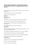 UWORLD INTERNAL MEDICINE REVIEW &vert; UWORLD INTERNAL MEDICINE PRACTICE QUESTIONS & ANSWERS &vert; COMPREHENSIVE BOARD EXAM PREP 2026&sol;2027