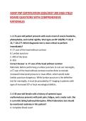 AANP FNP CERTIFICATION EXAM 2026&sol;2027 200 HIGH-YIELD BOARD QUESTIONS WITH COMPREHENSIVE RATIONALES