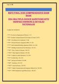 Firefighter 1 & BEFO Exam Bank 2026-2027 &vert; 385&plus; Questions with Verified Answers & Detailed Rationales &vert; NFPA 1001&comma; 1500&comma; 1971&comma; 1981&comma; 1403 &vert; Complete Fire Academy Test Prep