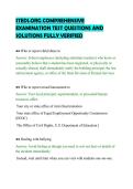 STEDI&period;ORG COMPREHENSIVE&NewLine;EXAMINATION TEST QUESTIONS AND&NewLine;SOLUTIONS FULLY VERIFIED&NewLine;