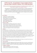 USPS Exam 421 &lpar;Postal Window Exam&rpar; Practice Test Bank &vert; 250 Verified Questions & Answers for 2026&sol;2027 &vert; Graded A&plus;