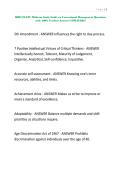 BOP FLETC Midterm Study Guide on Correctional Management Questions with 100&percnt; Verified Answers UPDATED&excl;&excl;&excl;&excl;&period;
