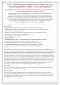 WGU C785 Biochemistry Final Exam 2026&sol;2027 &vert; 250 Verified Questions with Detailed Rationales &vert; Graded A&plus;