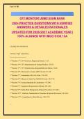 USMC Combat Fitness Test &lpar;CFT&rpar; Exam Bank 2026-2027 &vert; MCO 6100&period;13A Aligned &vert; 275&plus; Questions with Verified Answers & Detailed Rationales &vert; Marine Corps Physical Fitness Certification Prep